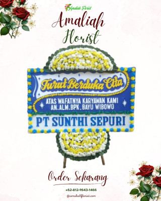 Papan Bunga Duka di Labuhan Haji
